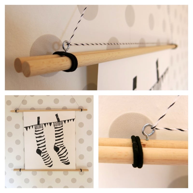 DIY-schnelle Posterleiste