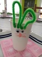 DIY Becher mit Hase oder so ^^