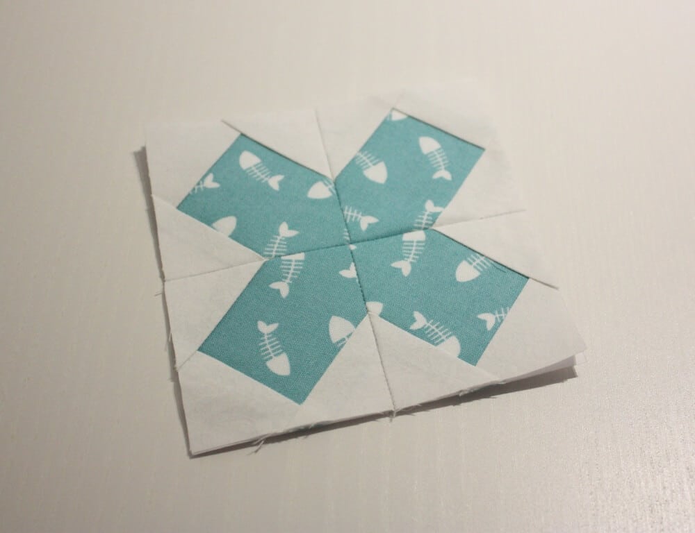 PaperPiecing X-Block Tutorial mit Freebie