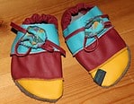 Patchwork Lederschuhe für Erwachsene und Kinder