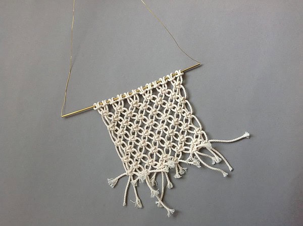 DIY – Mein Macrame Wandhänger - Erste Schritte