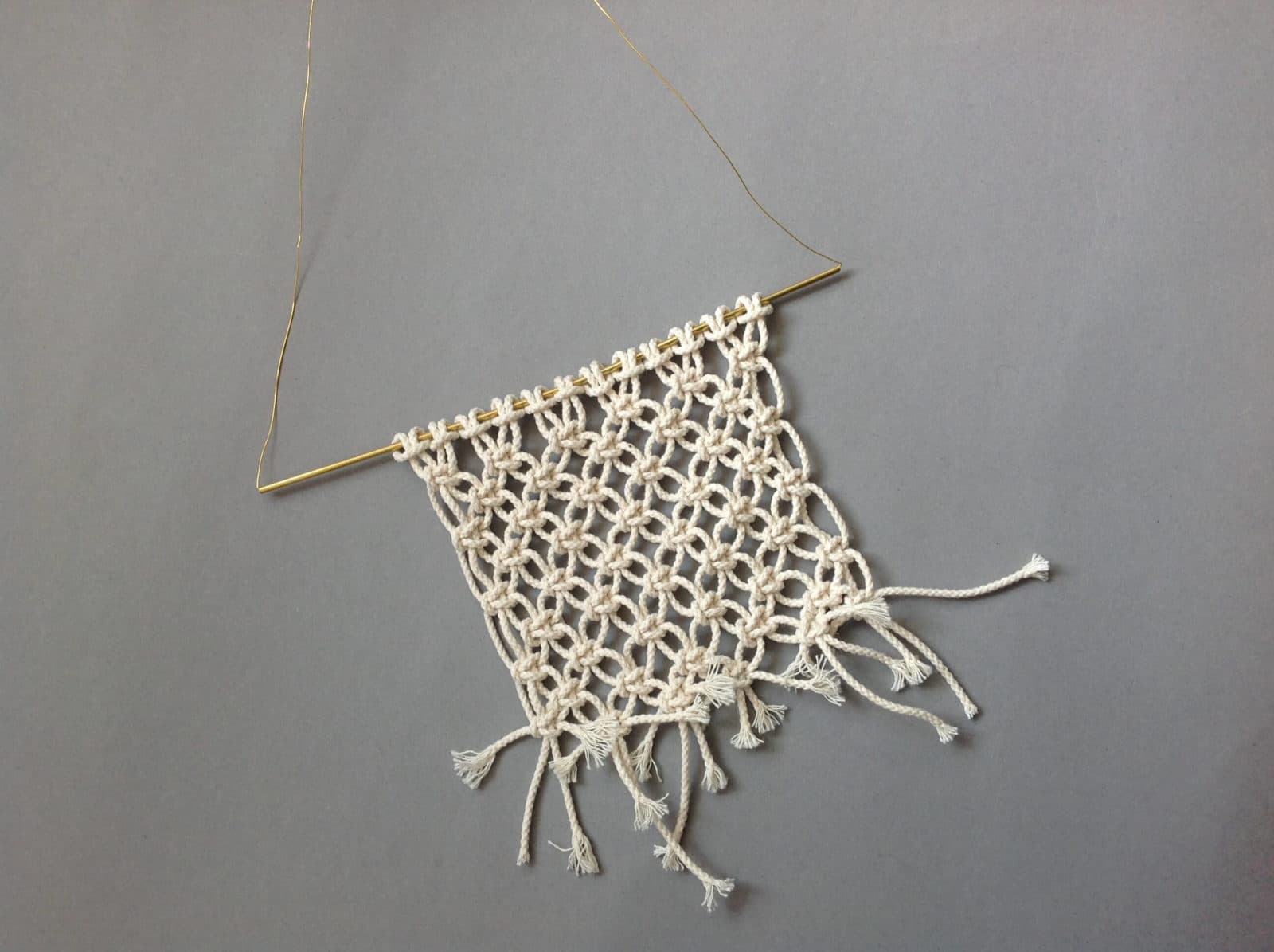 DIY – Mein Macrame Wandhänger – Erste Schritte