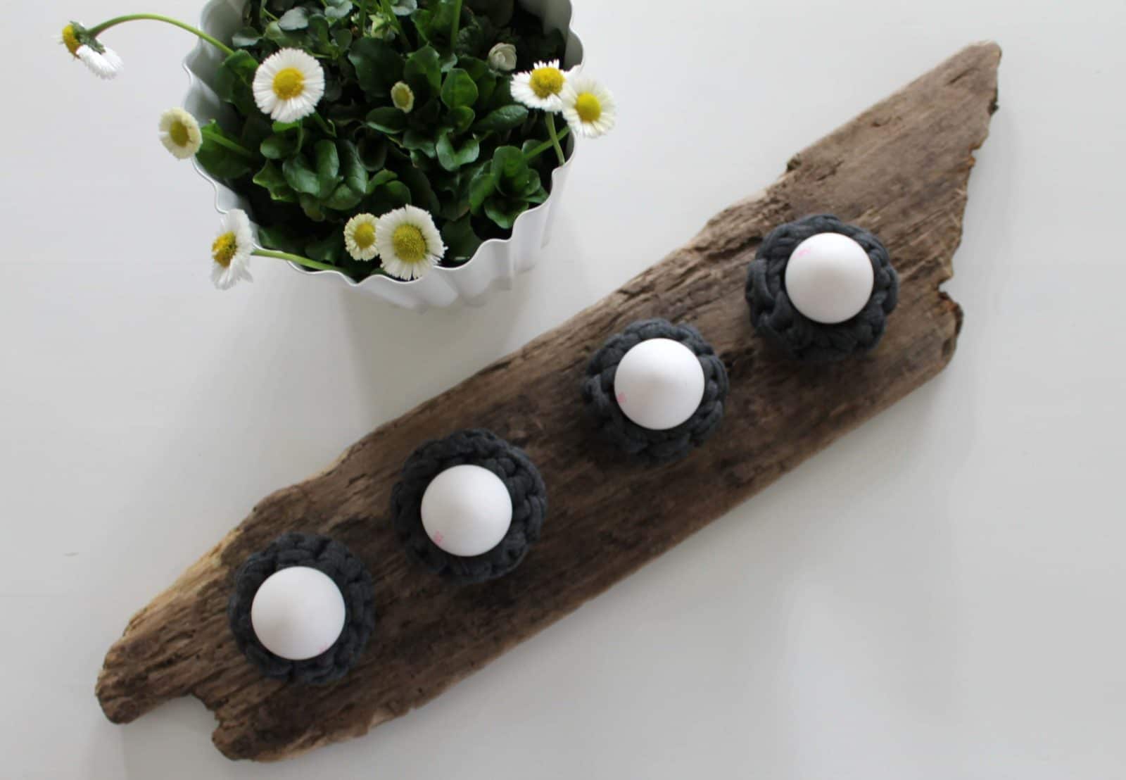 DIY Eierbecher häkeln