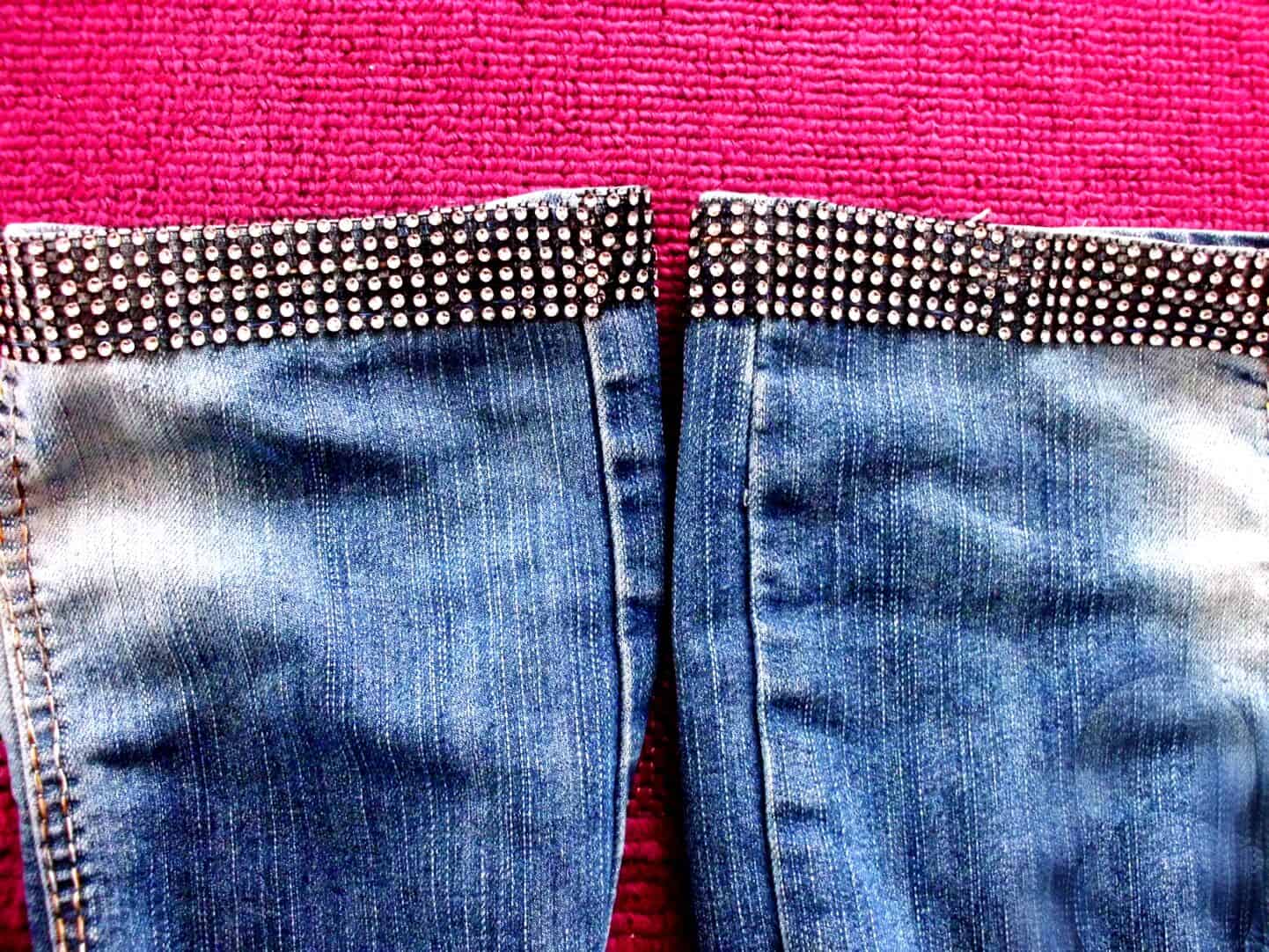 Jeanshose pimpen