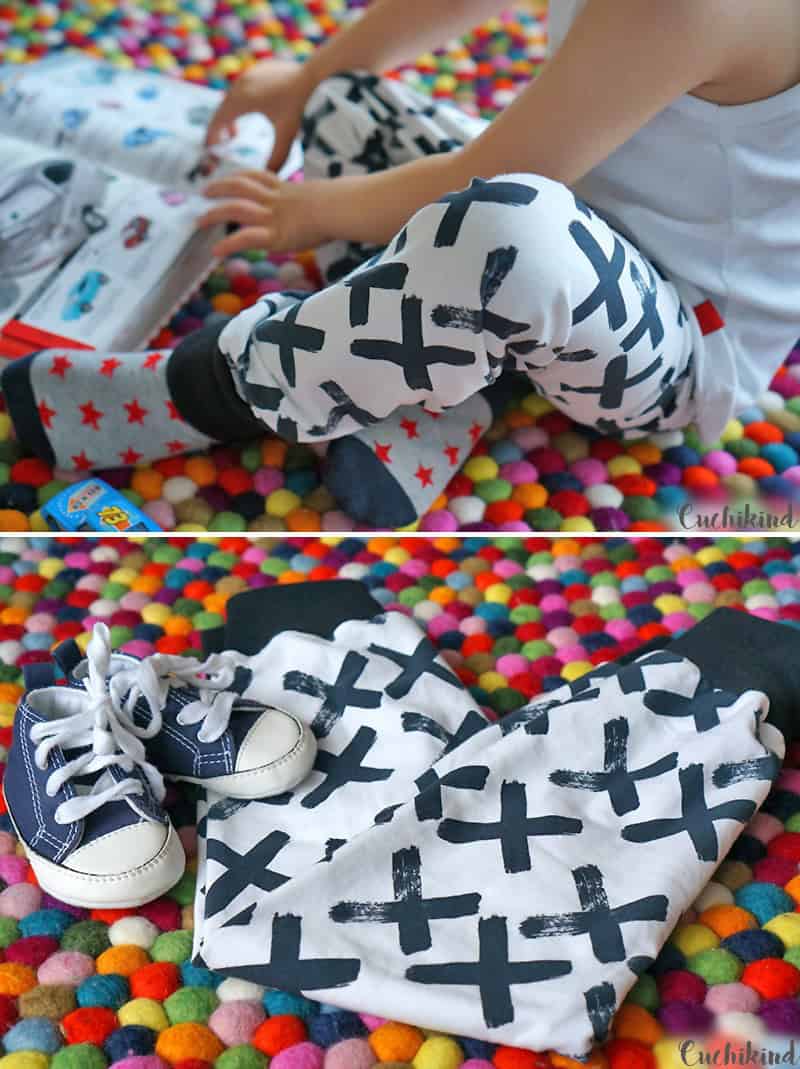 Kinderhose aus Jersey
