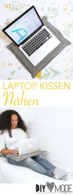 Laptop Kissen nähen / Video-Anleitung