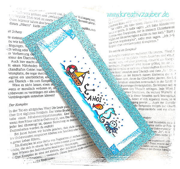  Lesezeichen basteln Illustration 