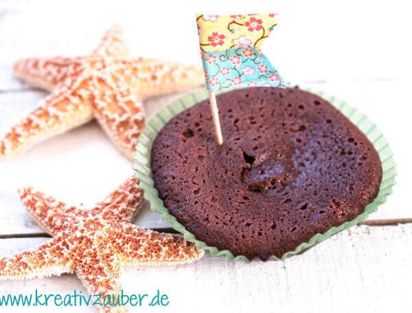 Schokomuffins mit flüssigem Kern