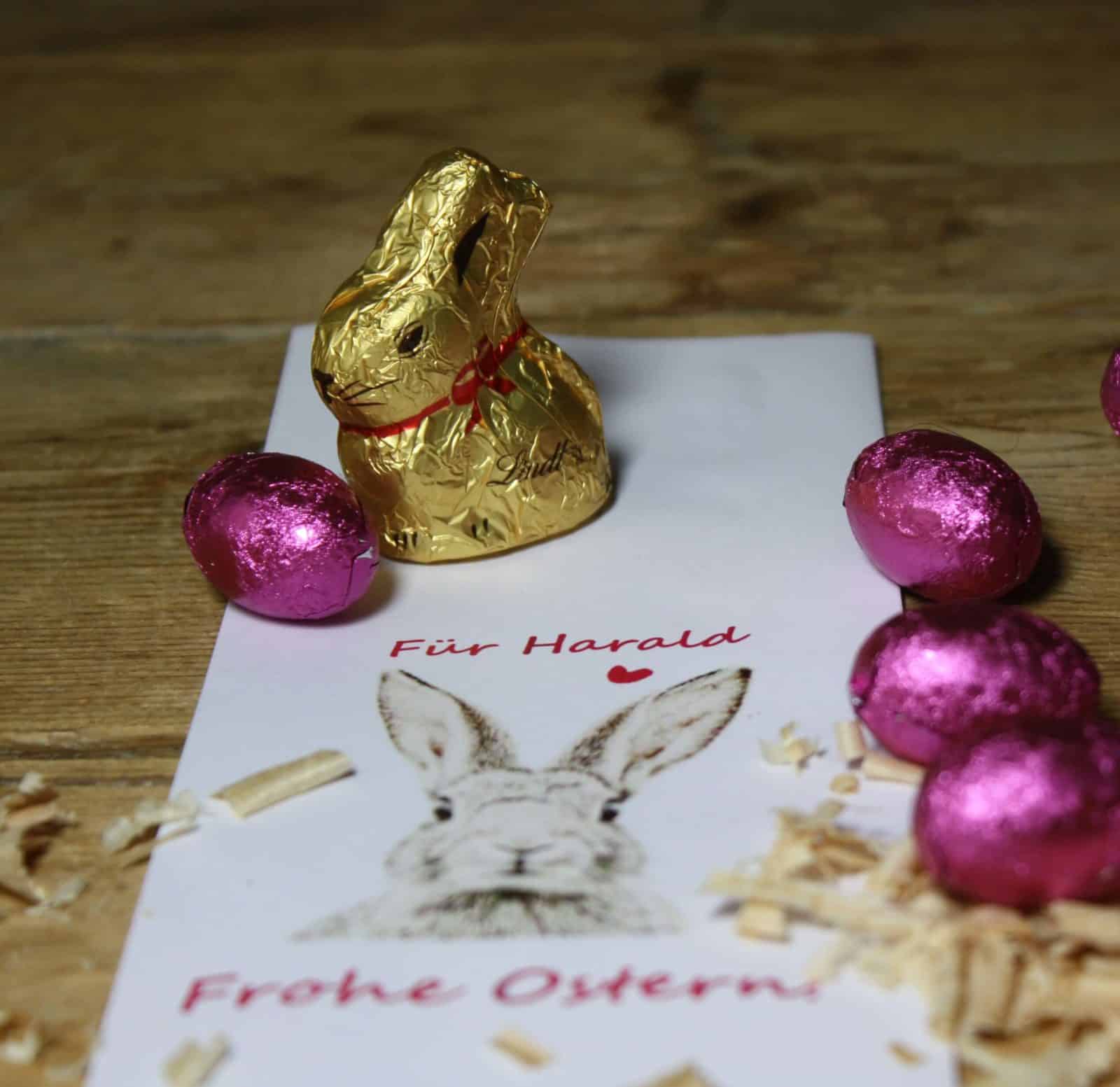 Osterhase in der Tüte