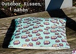 Nähanleitung – Beschichtetes Outdoor-Kissen
