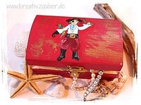 Piratenschatztruhe selbst bemalt