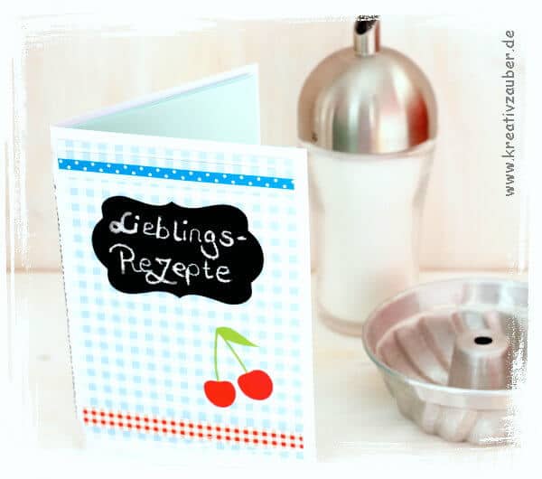 Papier nähen: kleine Notizheftchen