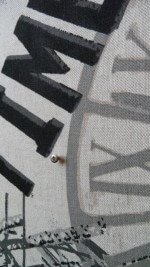 Upcycling, vom Fensterrahmen zum Memoboard mit Uhr