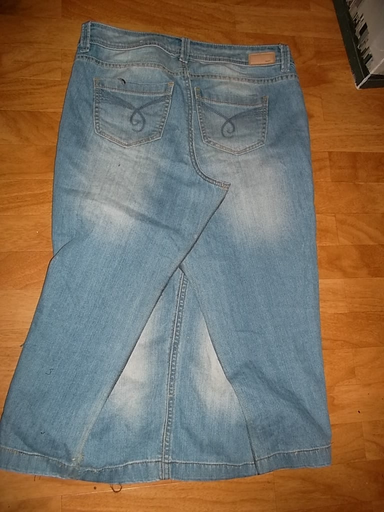 Rock aus Jeans