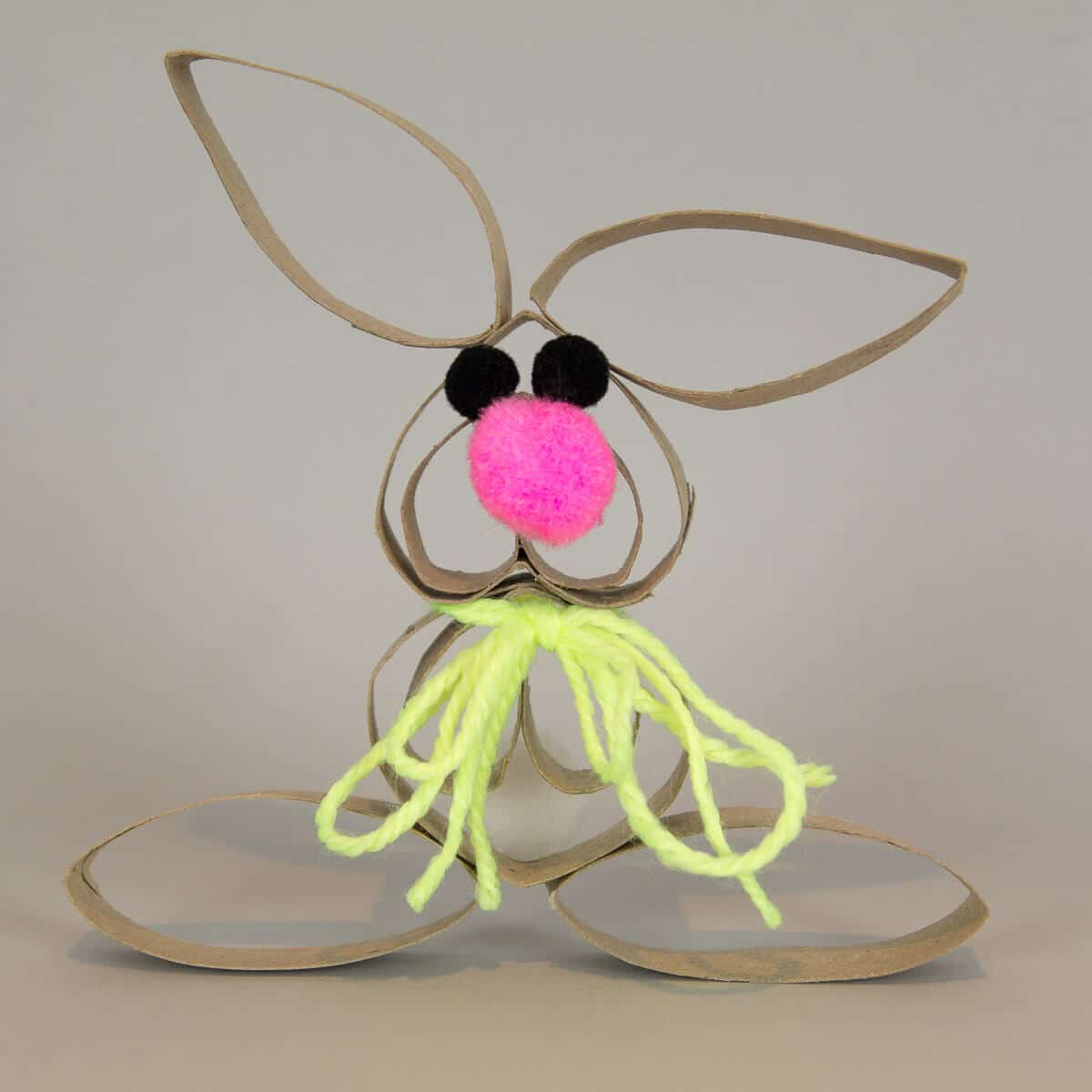 Osterhase – Upcycling mit Toilettenpapierrollen