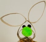 Osterhase – Upcycling mit Toilettenpapierrollen