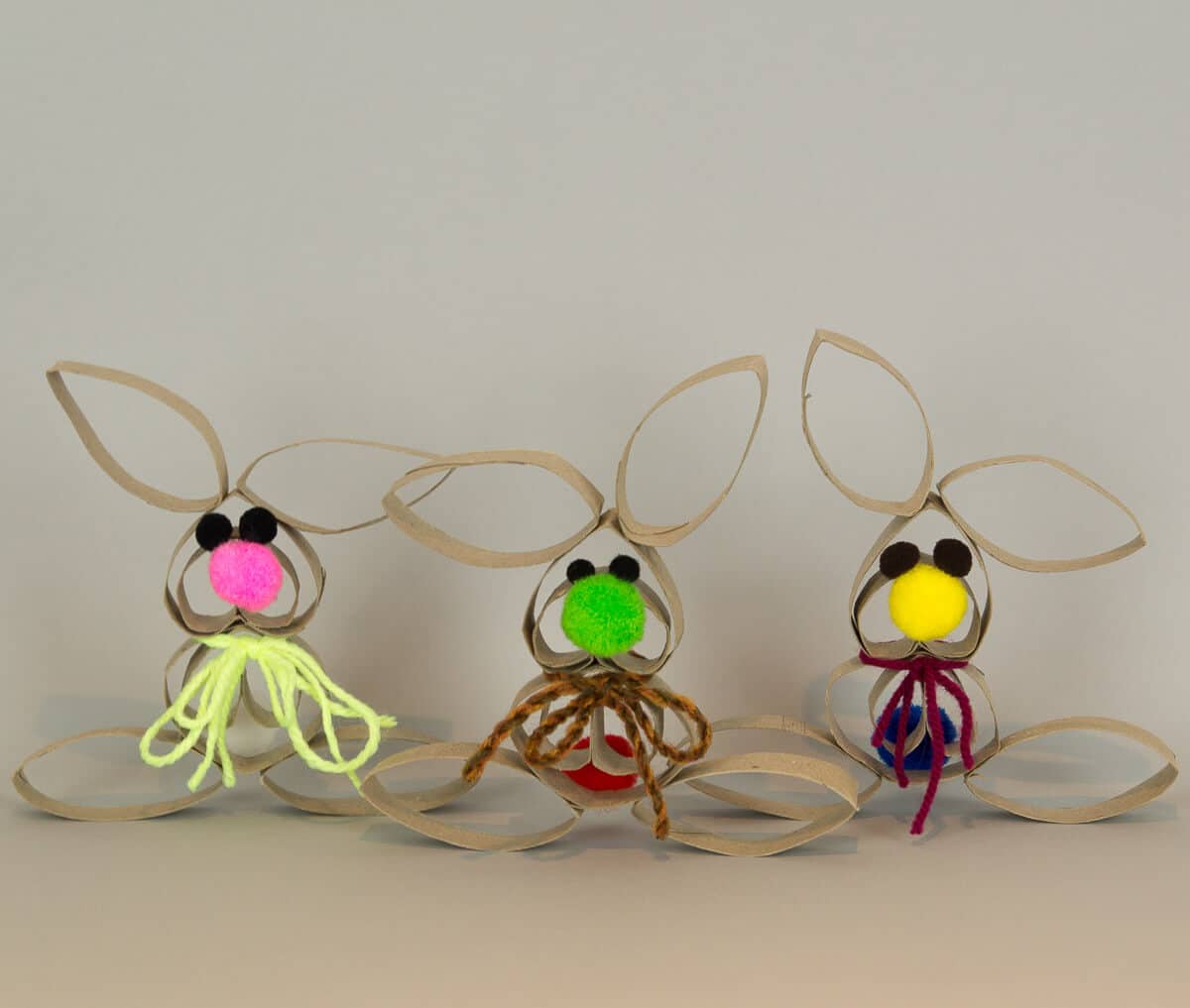 Osterhase – Upcycling mit Toilettenpapierrollen