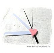 Uhrenzeiger kreativ gestalten