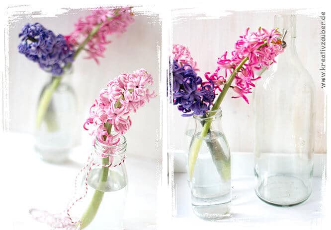 Upcycling Ideen: alte Flaschen