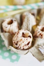 Verpackung für Minigugls: Der Eierkarton