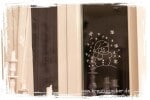 Winterfenster bemalen mit Kreidemarker
