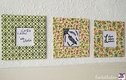 DIY – Bilderrahmen mit Wünschen