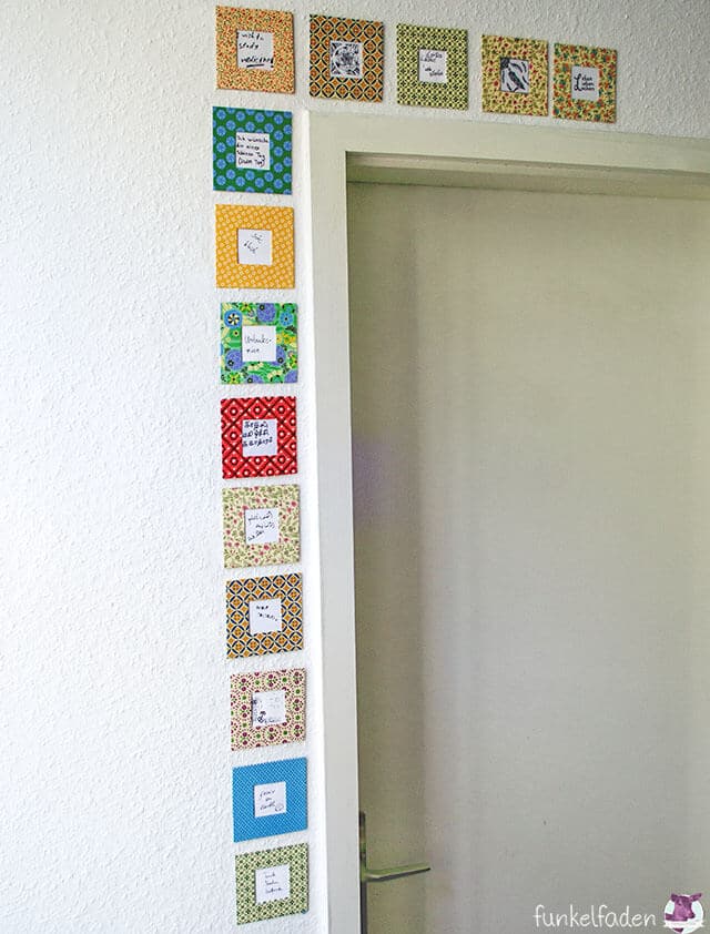 DIY – Bilderrahmen mit Wünschen