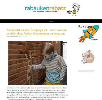 rabaukenrabatz – DIY für Eltern und Fratz
