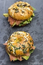 Laugen-Bagels mit Bärlauch, Körnern & viel Geschmack [Birgit D]