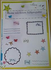 Freebie "Meine nächsten Nähprojekte"