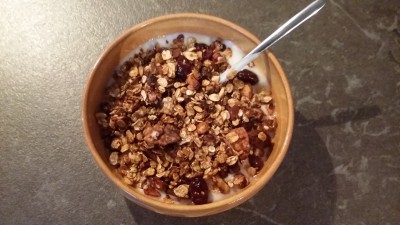 Selbstgemachtes, gebackenes (!) Müsli
