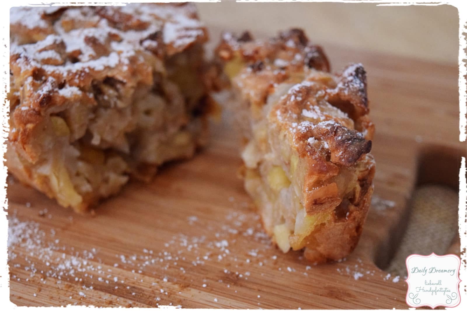 veganes Apfel-Birnenbrot
