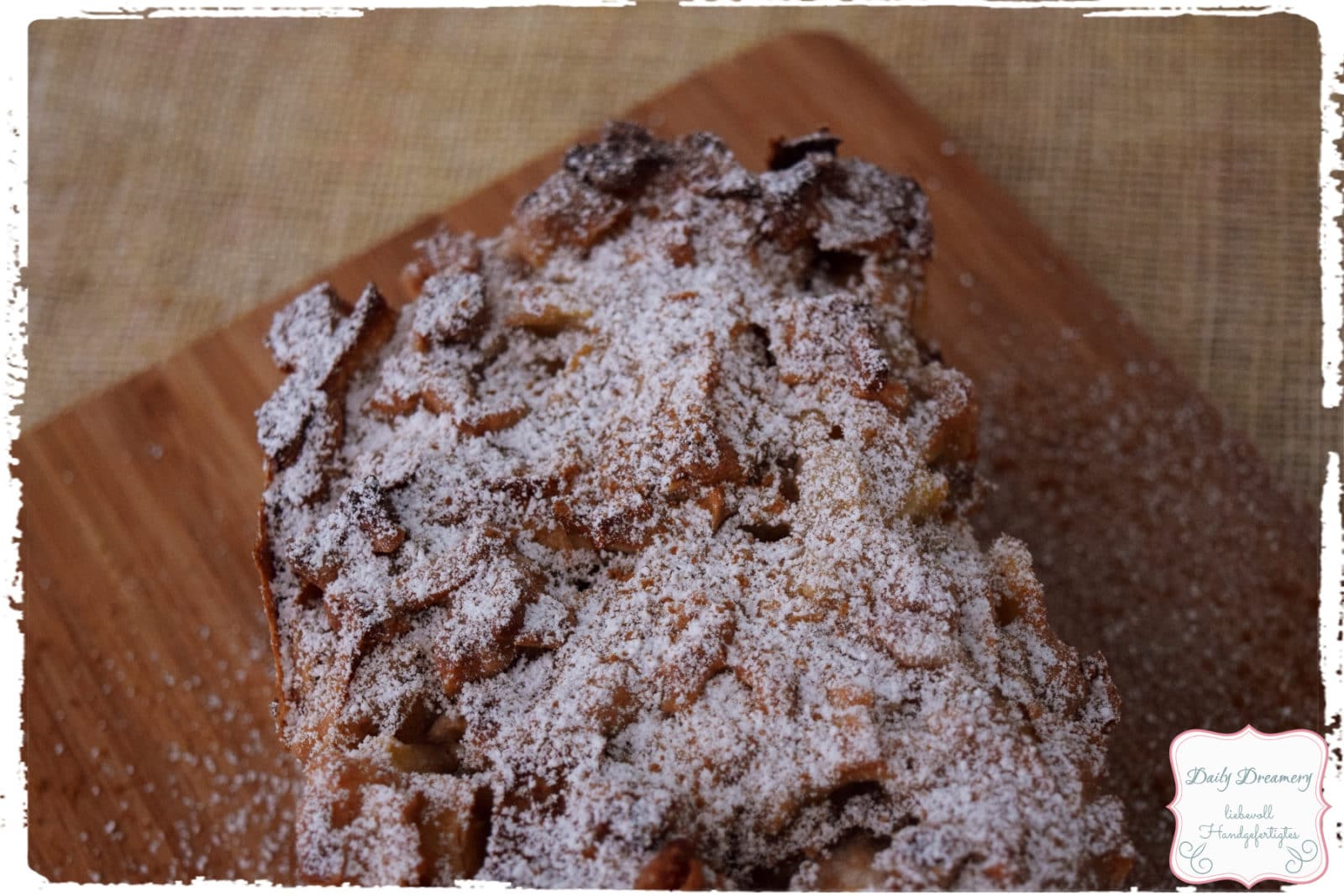 veganes Apfel-Birnenbrot