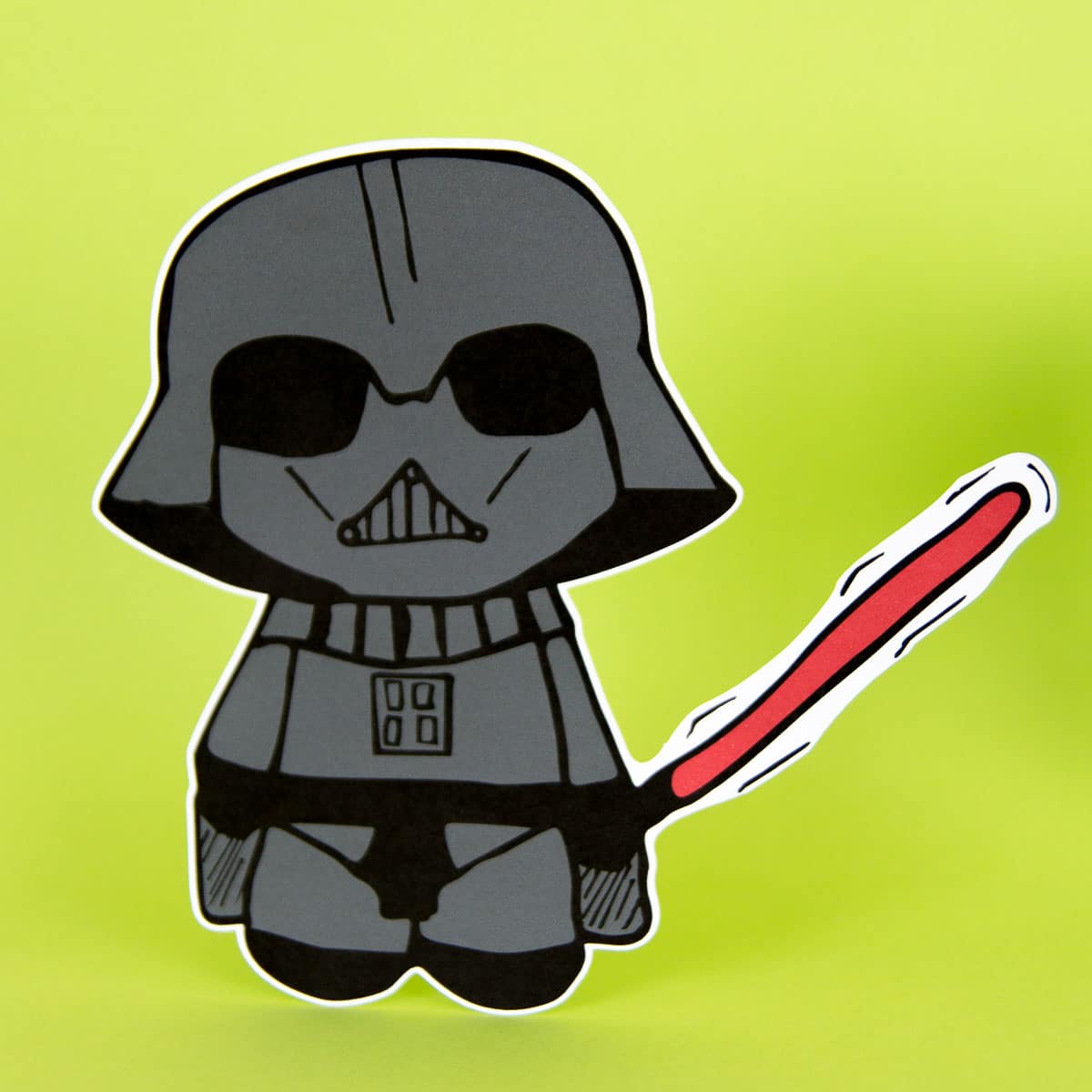 Niedlicher Darth Vader – Plotter freebie, free printable und Video Tutorial – Für Fans