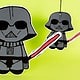 Niedlicher Darth Vader - Plotter freebie, free printable und Video Tutorial - Für Fans