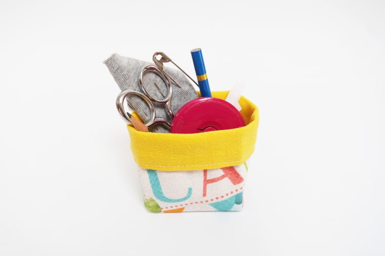 Mini-Utensilo nähen mit Schnittmuster