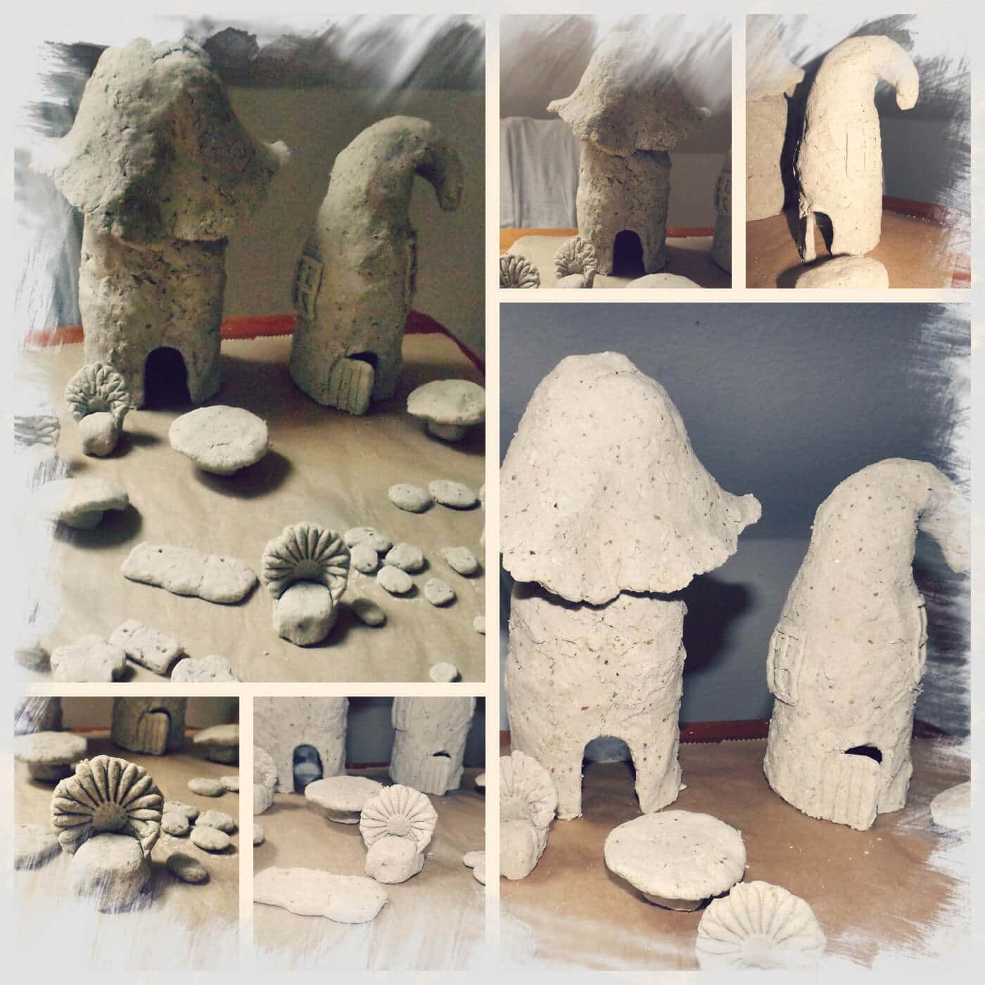 Modelliermasse aus Vogelsand