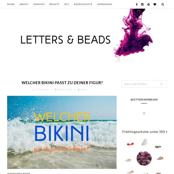 Letters & Beads - Fashion | Beauty | DIY