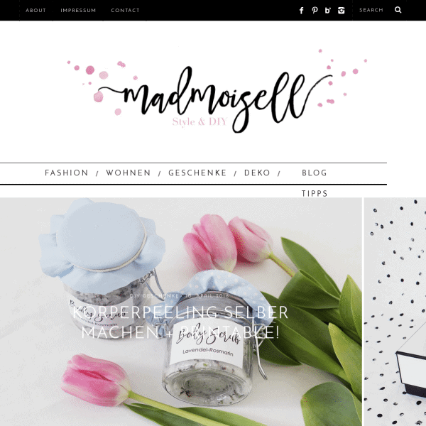 Madmoisell DIY Blog über Deko, Mode und Wohnen Madmoisell DIY Blog über Deko, Mode und Wohnen
