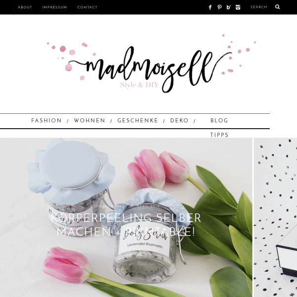 Madmoisell DIY Blog über Deko, Mode und Wohnen 