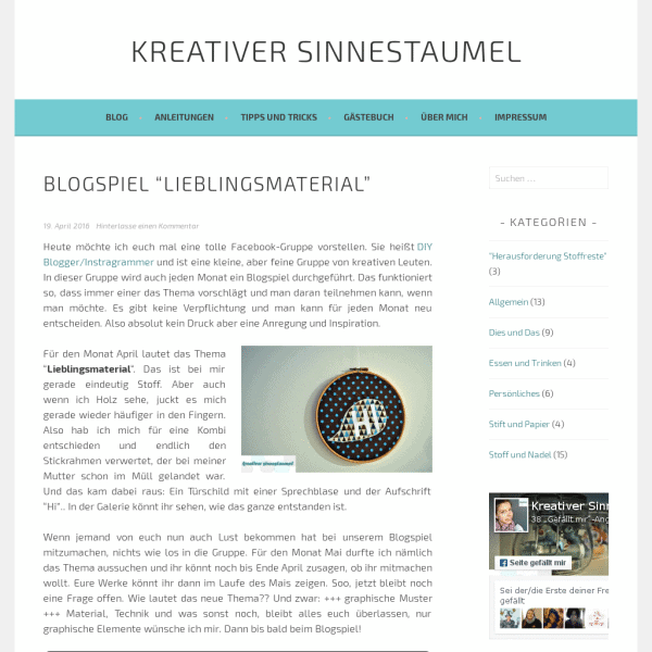 kreativer sinnestaumel