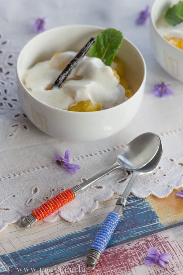 Karamellisierte Ananas mit Vanillejoghurt - HANDMADE Kultur