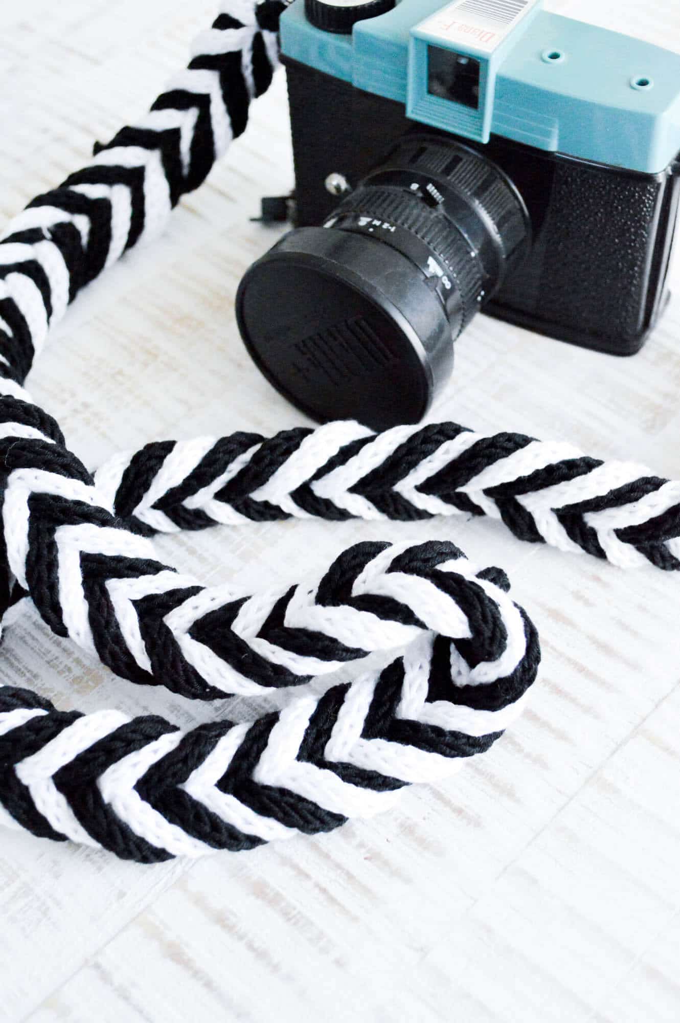Stricklieselkameragurt