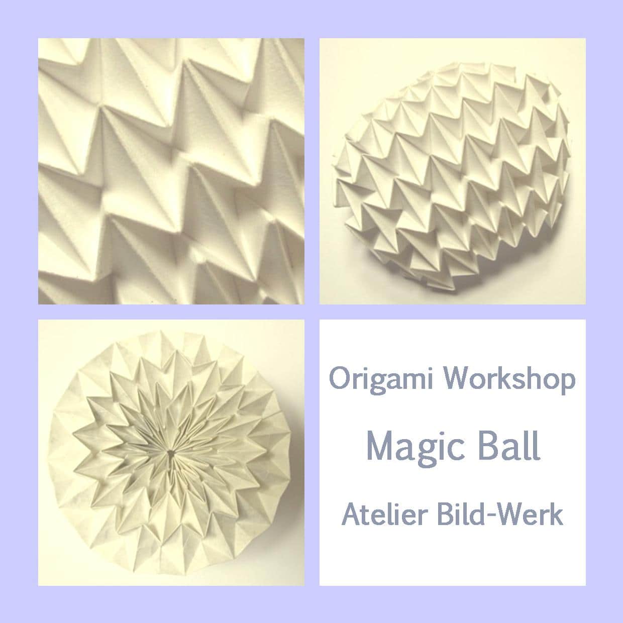 Kurs Origami 2019 Magic Ball HANDMADE Kultur