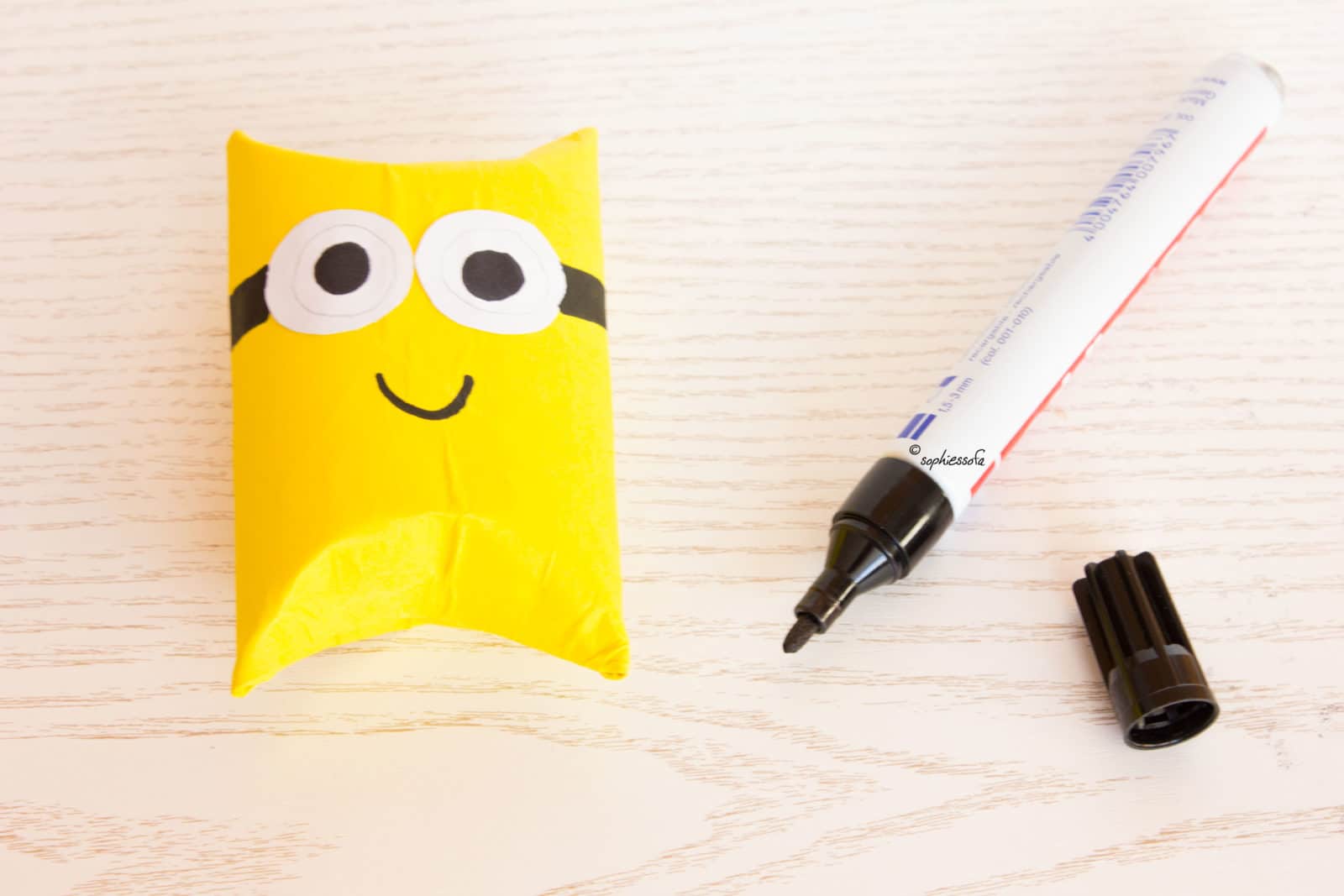 Minions-Geschenkverpackung – schnell und originell