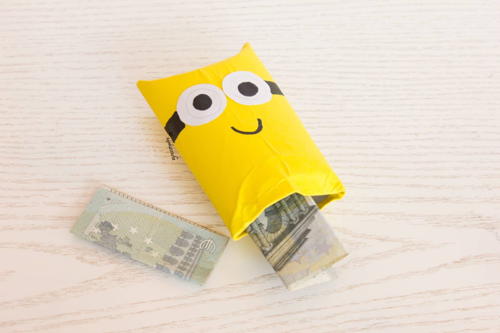Minions-Geschenkverpackung – schnell und originell