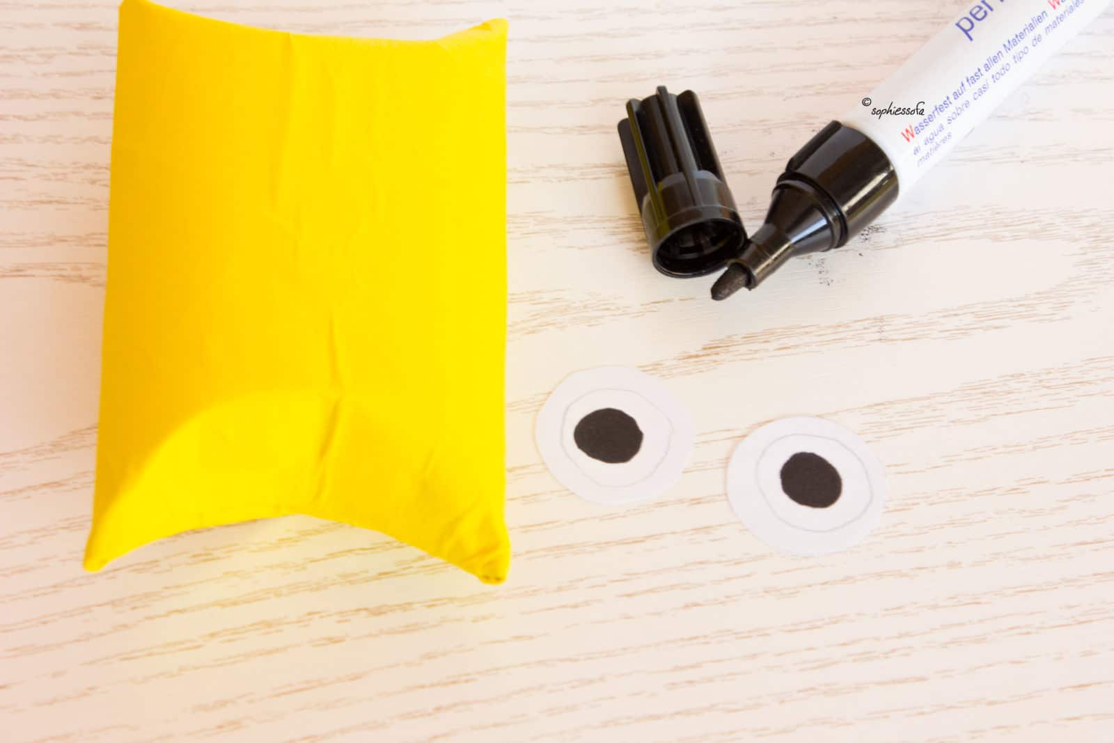 Minions-Geschenkverpackung – schnell und originell
