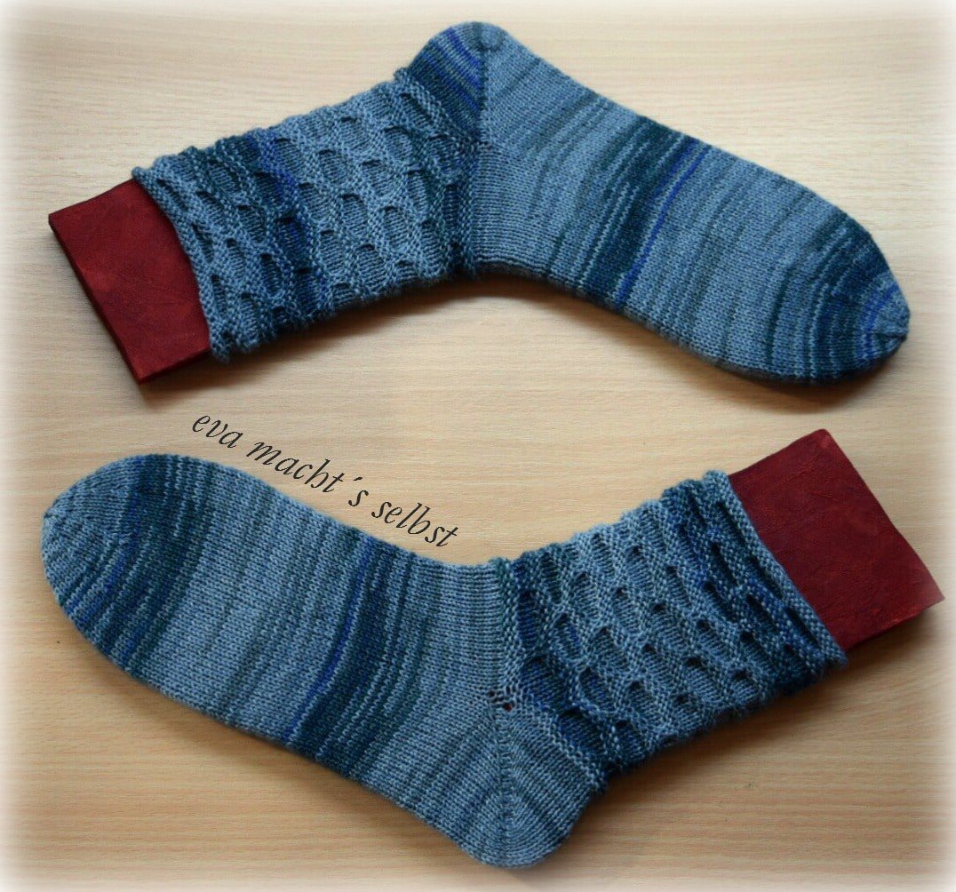 Socken im Morgentau