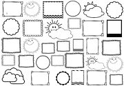 Freebie Motivationskalender / Sonne-Wolken-Kalender