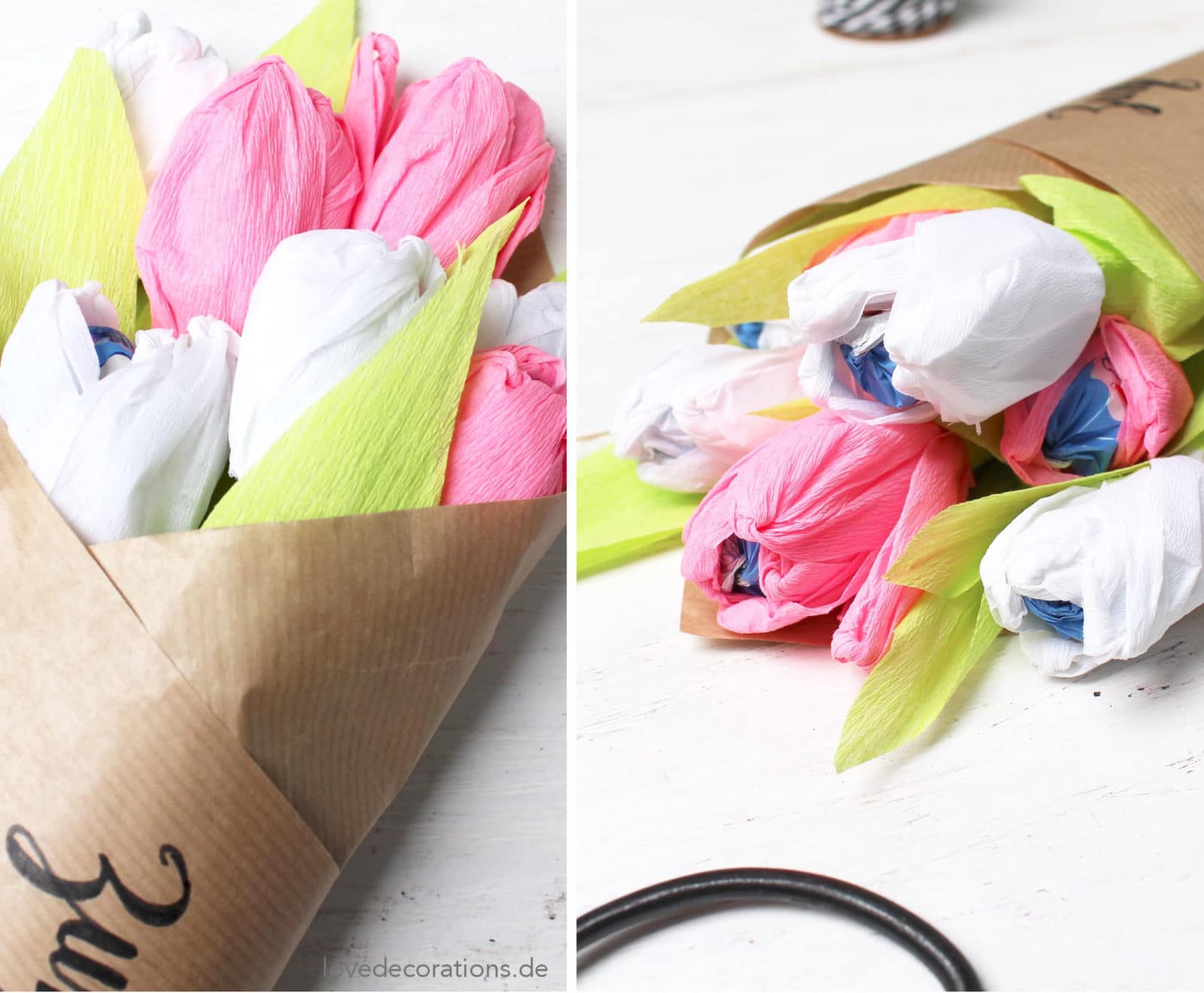 DIY Tulpenstrauß zum Muttertag